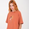 Femme Volcom T-Shirts & Debardeurs | T-Shirt Arthur Longo Rosewood