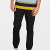 Homme Volcom Pantalons & Chinos | Pantalon De Jogging Frickin Slim Black