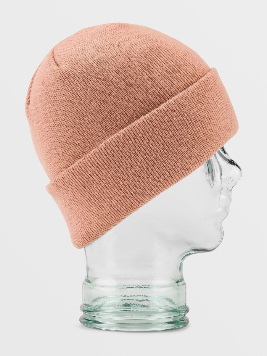 Femme Volcom Accessoires | Bonnet Fave V.Co Earth Pink