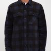 Homme Volcom Chemises | Surchemise Bowered Fleece Navy