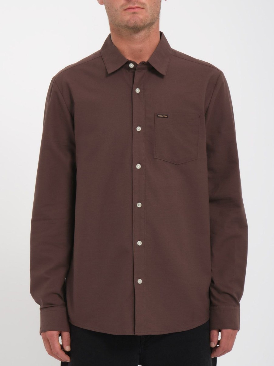 Homme Volcom Chemises | Chemise Veeco Oxford Pumice