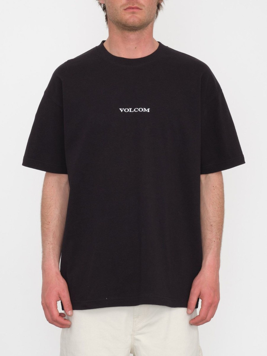 Homme Volcom T-Shirts & Polos | T-Shirt Volcom Stone Black