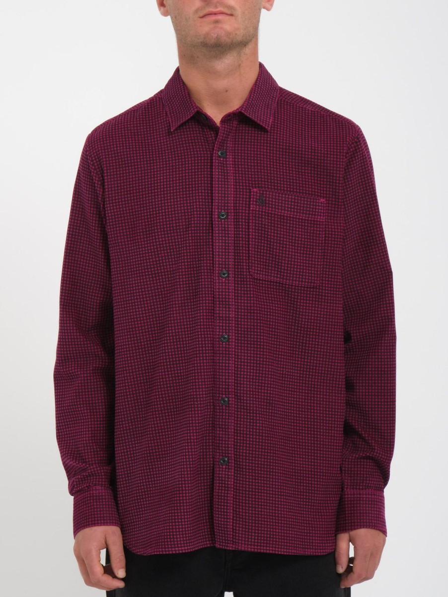 Homme Volcom Chemises | Chemise Zander Wine