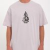 Homme Volcom T-Shirts & Polos | T-Shirt Colle Age Iris Purple