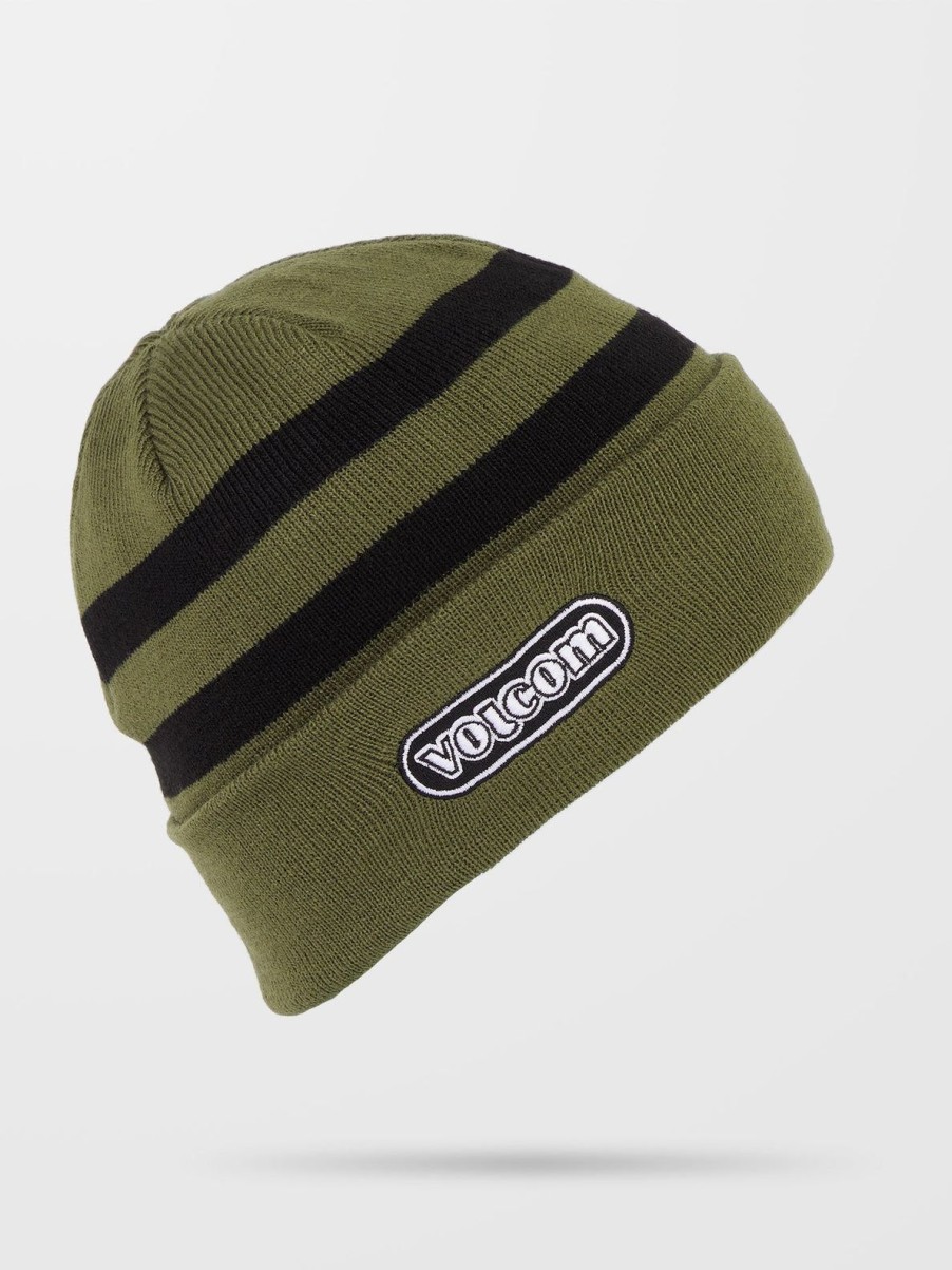 Homme Volcom Casquettes & Bonnets | Bonnet Ninetyfive Expedition Green