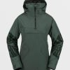 Femme Volcom Vestes De Snow | Veste Gore-Tex Fern Insulated Eucalyptus