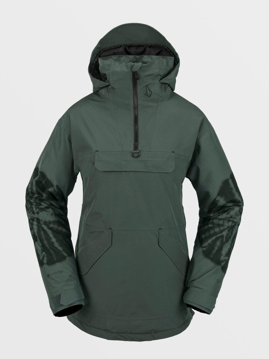 Femme Volcom Vestes De Snow | Veste Gore-Tex Fern Insulated Eucalyptus