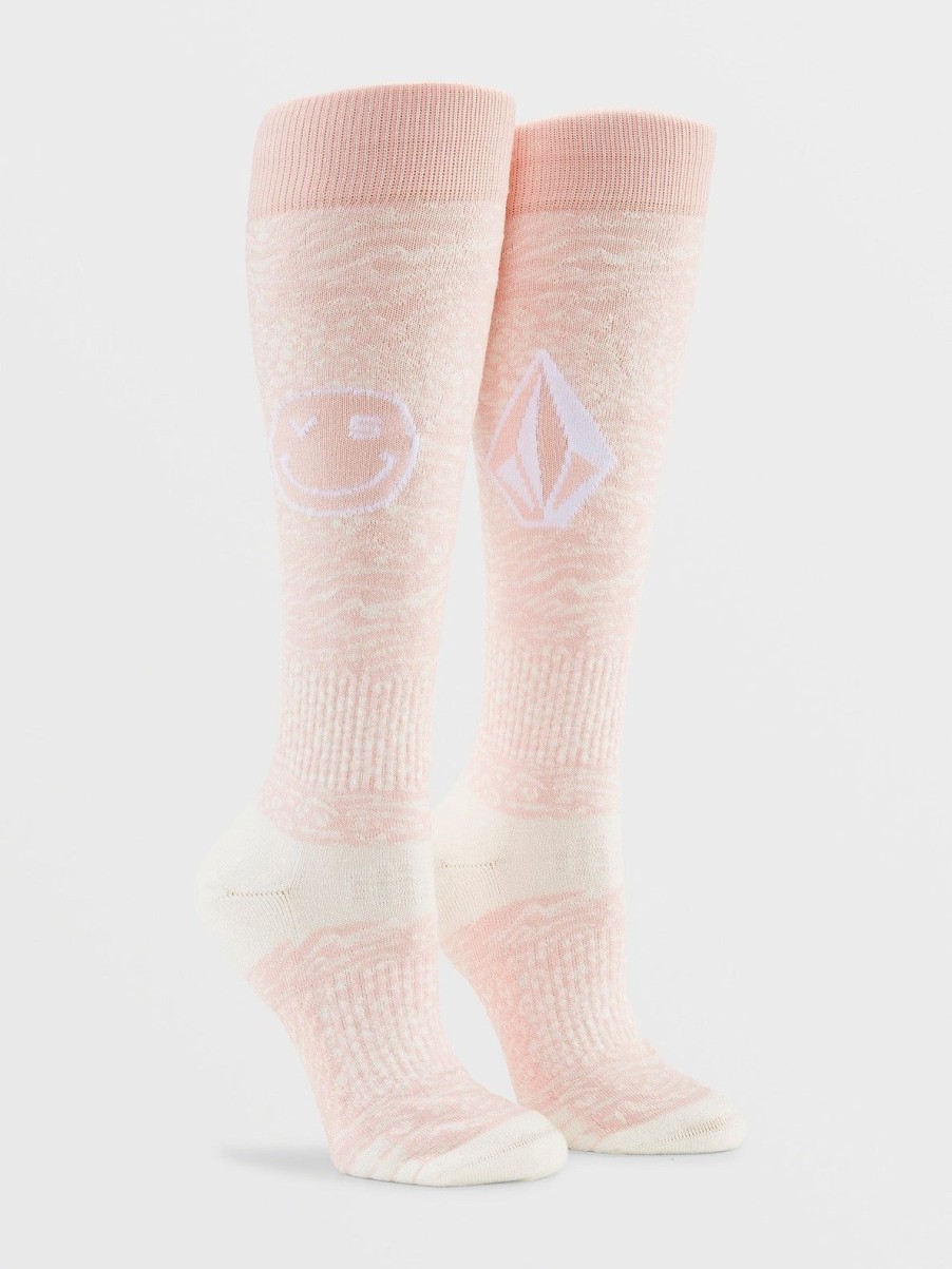 Femme Volcom Accessoires | Chaussettes Ttt Calcite