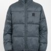 Homme Volcom Vestes & Manteaux | Veste Doudoune Walltz (Reversible) Dark Slate