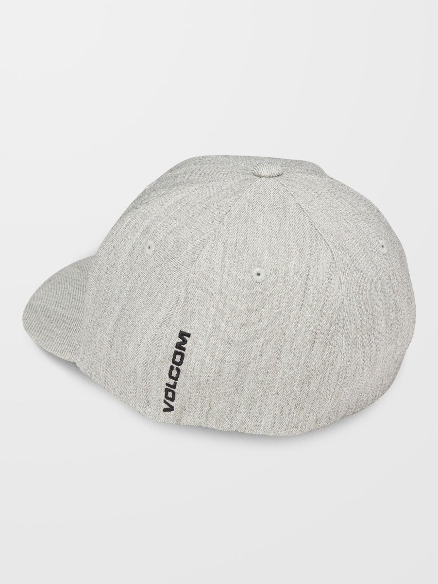 Homme Volcom Casquettes & Bonnets | Casquette Flexfit Full Stone Heather Grey Vintage