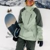 Femme Volcom Vestes De Snow | Veste Gore-Tex V.Co Aris Insulated Sage Frost