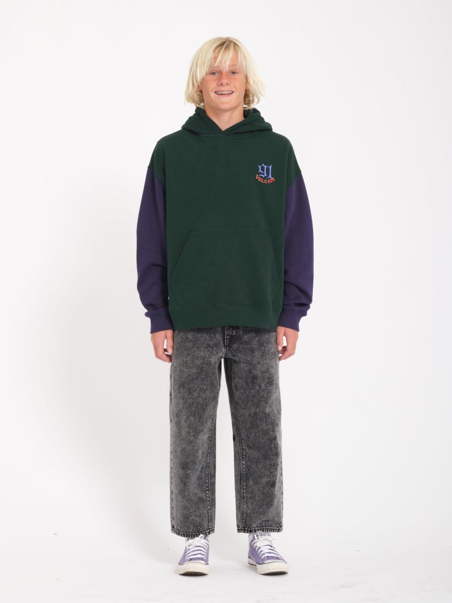 Garcons Volcom Sweats | Sweat A Capuche Nando Von Arb (Enfant) Ponderosa Pine