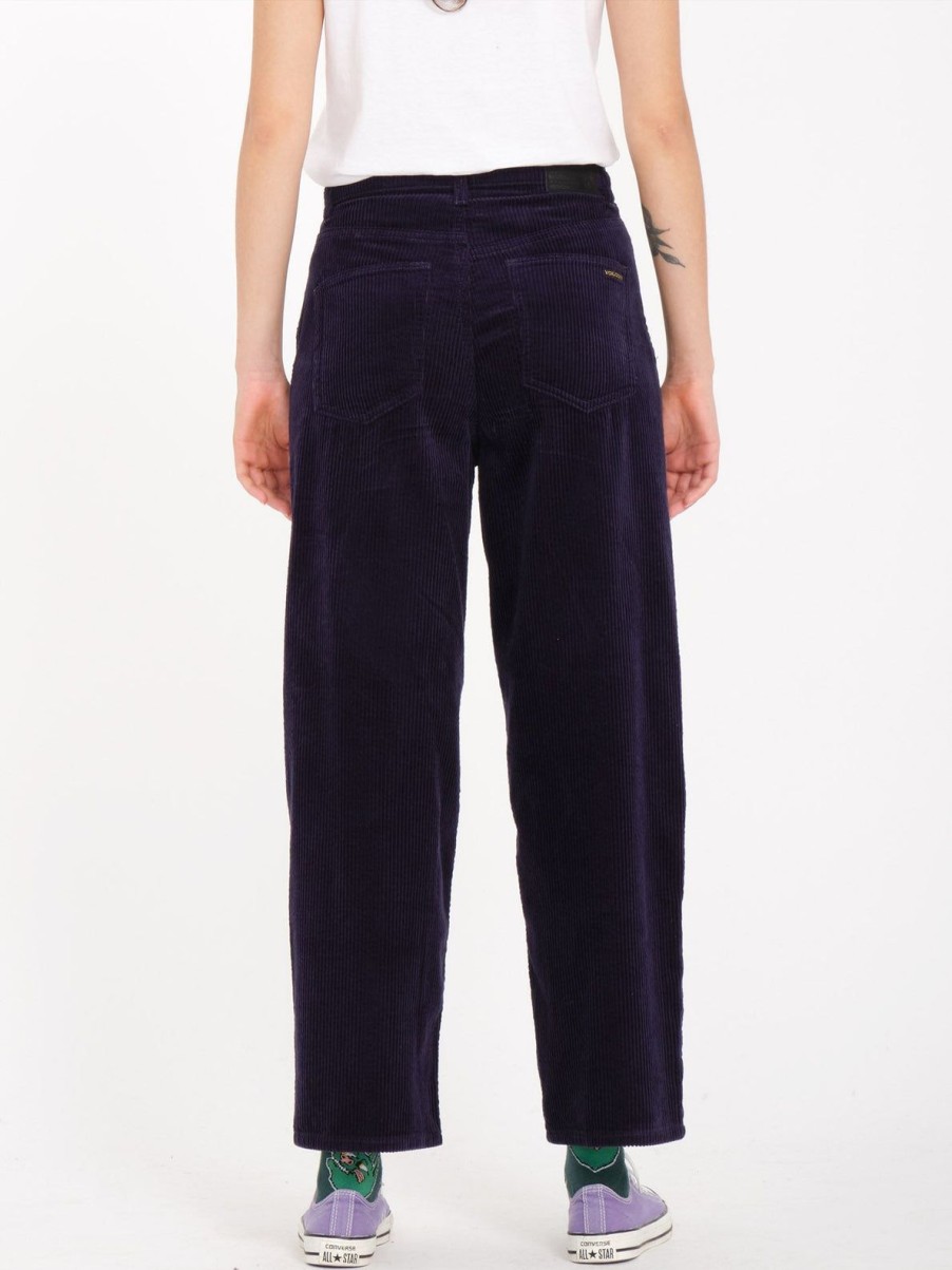 Femme Volcom Pantalons | Pantalon Cotele Weellow Eclipse