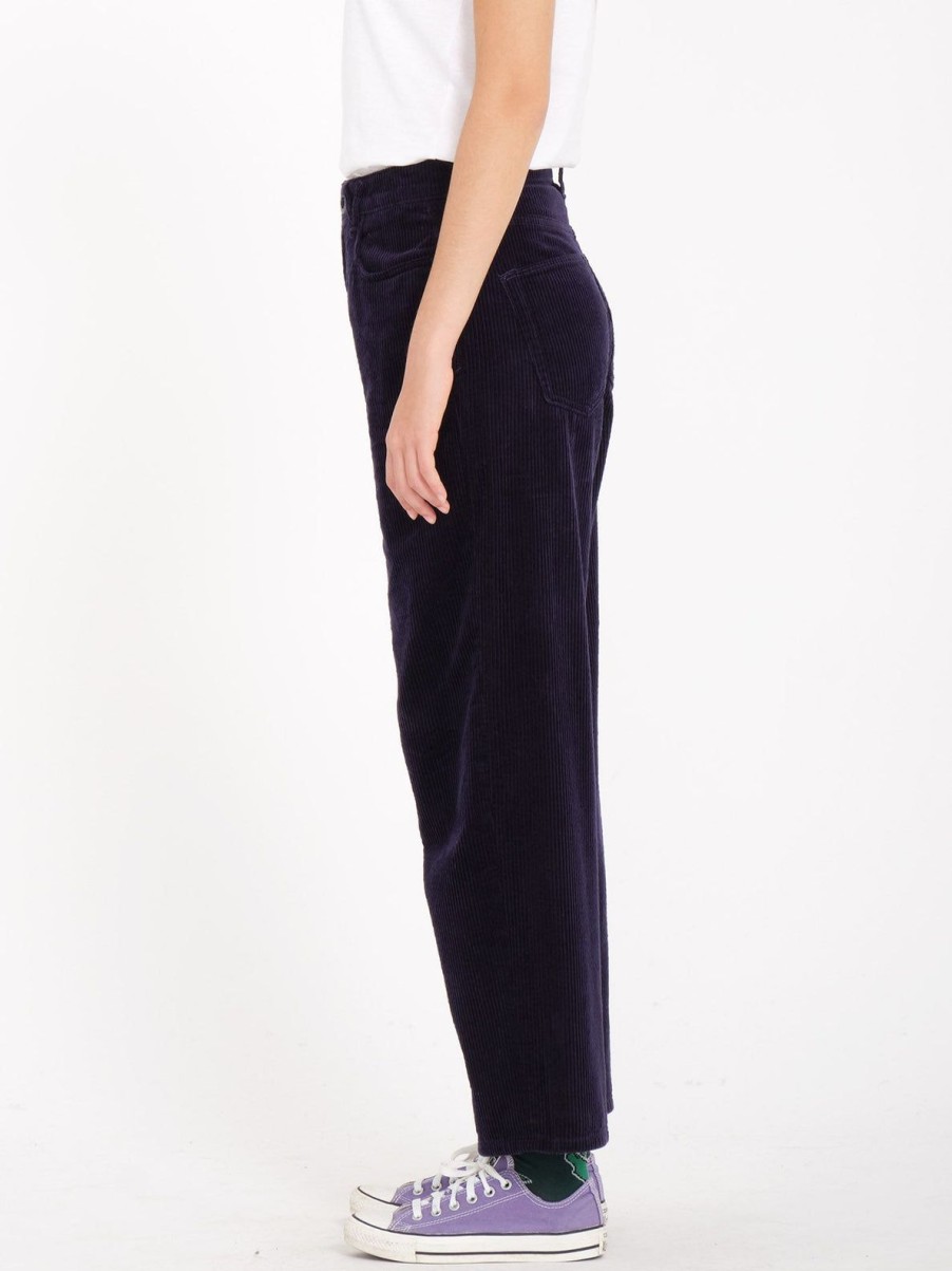 Femme Volcom Pantalons | Pantalon Cotele Weellow Eclipse