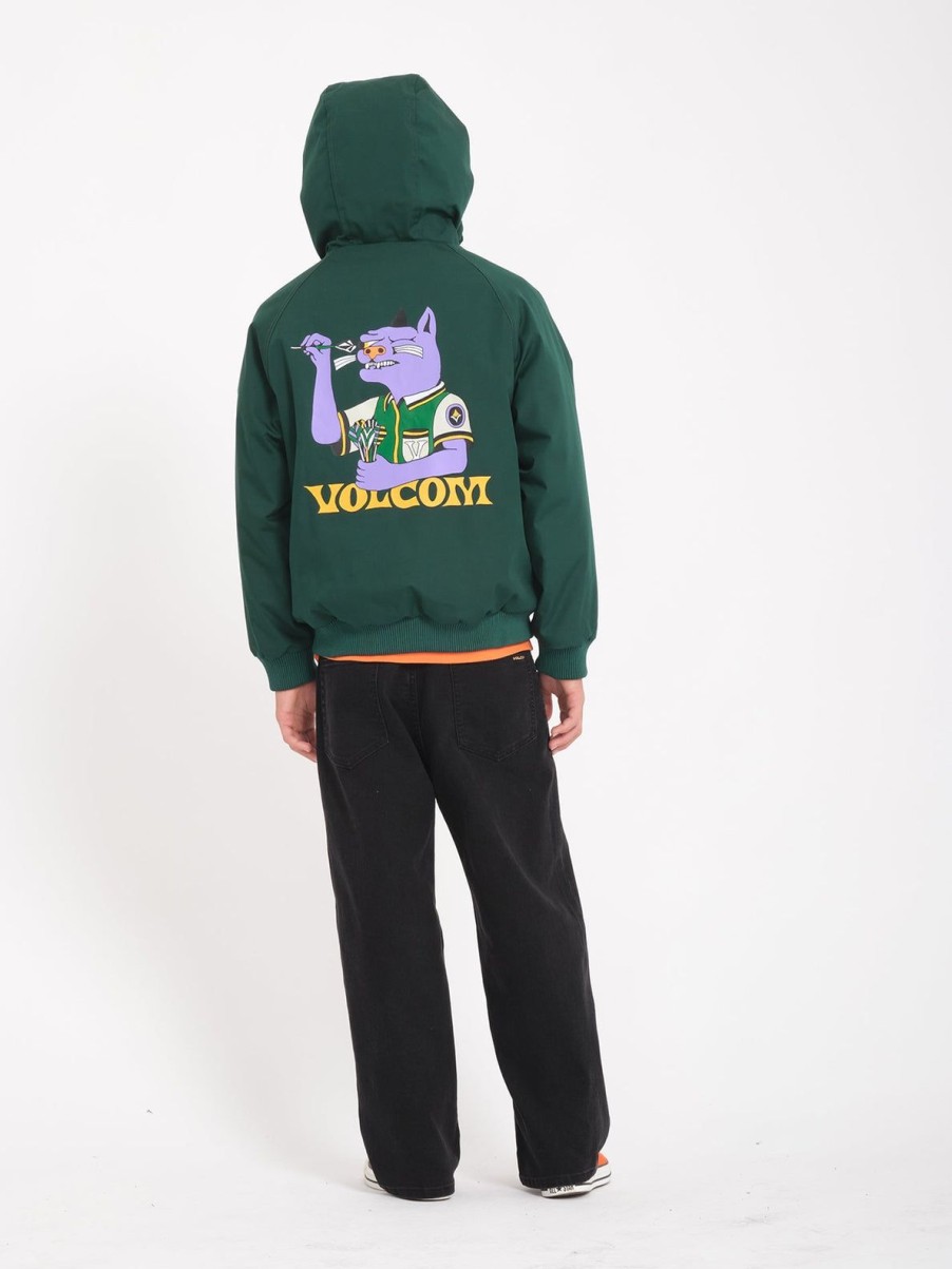 Garcons Volcom Vestes & Manteaux | Veste Nando Von Arb (Enfant) Ponderosa Pine