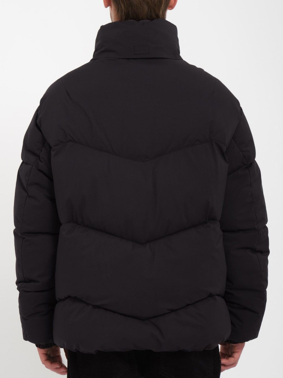 Homme Volcom Vestes & Manteaux | Veste Doudoune Goldsmooth Black Combo