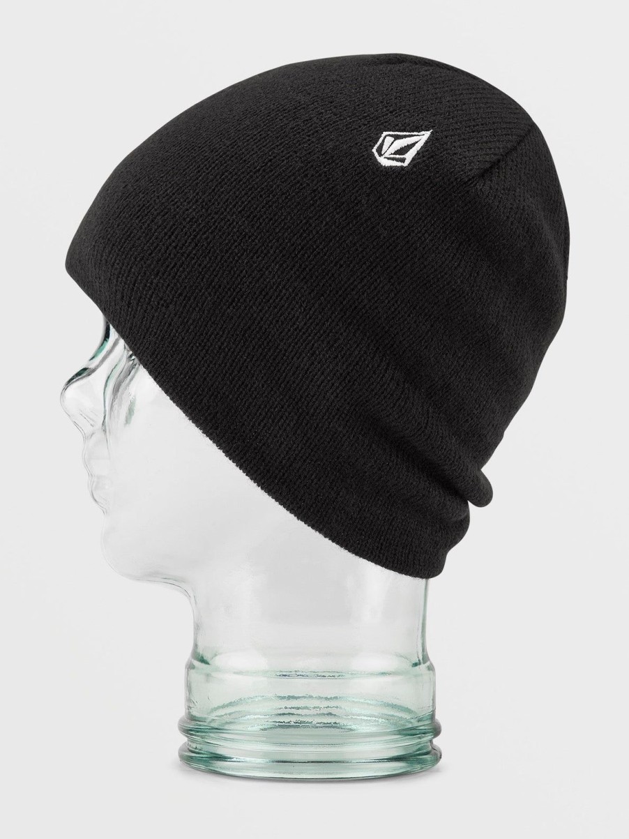 Homme Volcom Casquettes & Bonnets | Bonnet V.Co Skull Black