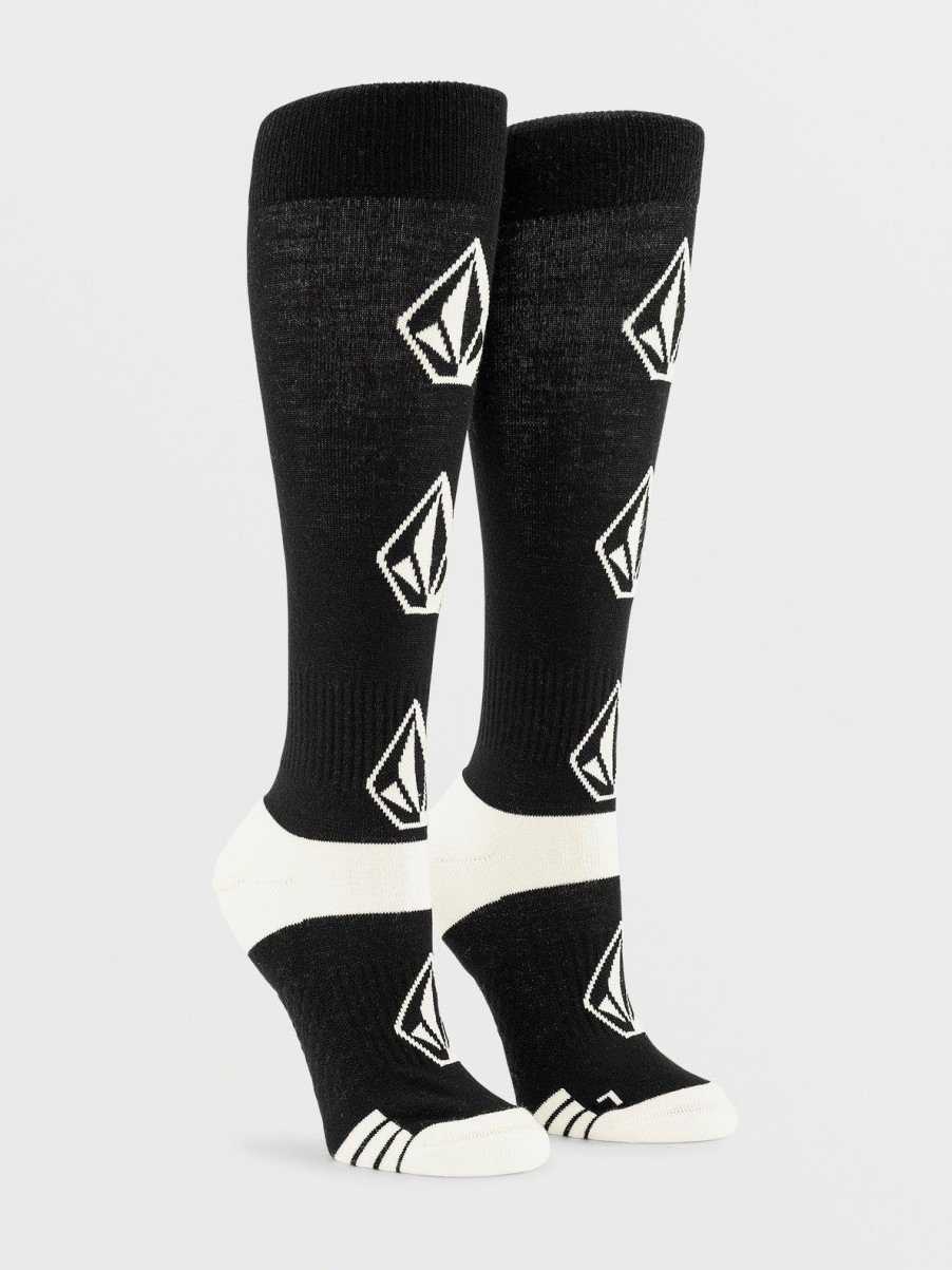 Femme Volcom Accessoires | Chaussettes Sherwood Black