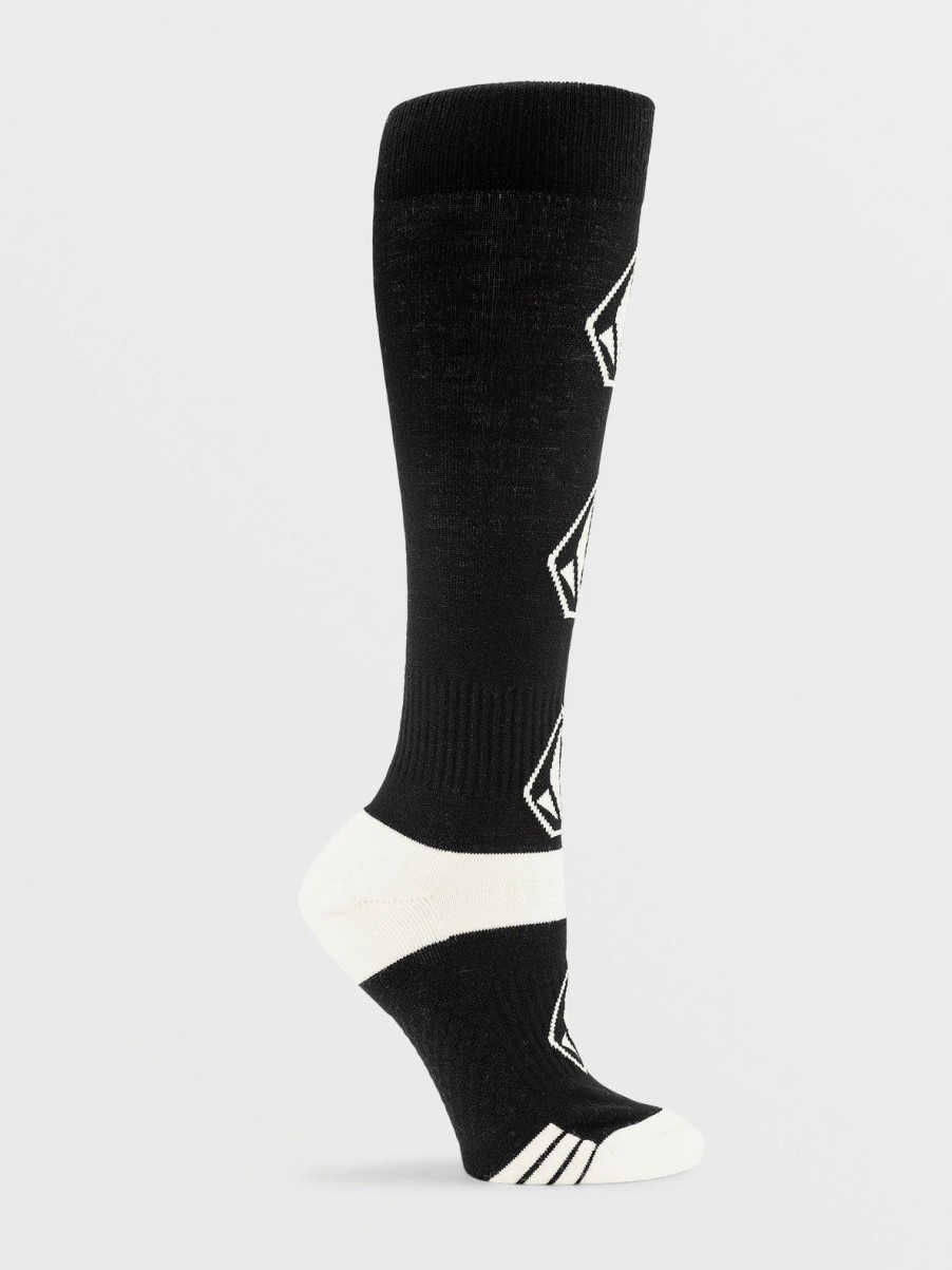 Femme Volcom Accessoires | Chaussettes Sherwood Black