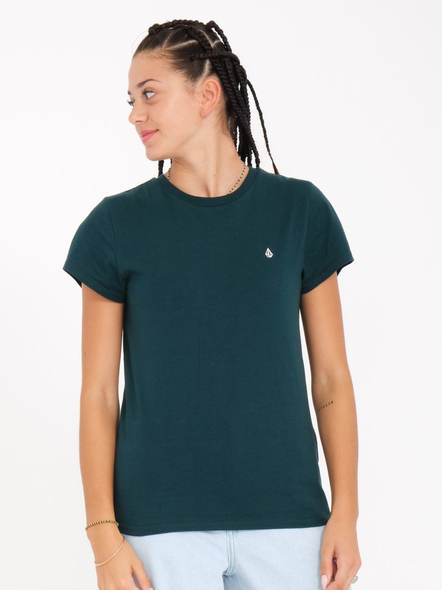 Femme Volcom T-Shirts & Debardeurs | T-Shirt Stone Blanks Ponderosa Pine