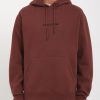 Homme Volcom Sweats | Sweat A Capuche Volcom Stone Bitter Chocolate