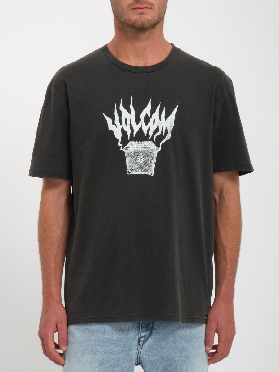 Homme Volcom T-Shirts & Polos | T-Shirt Amplified Stone Black