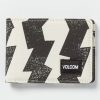 Homme Volcom Ceintures & Portefeuilles | Portefeuille Post Bifold Dirty White