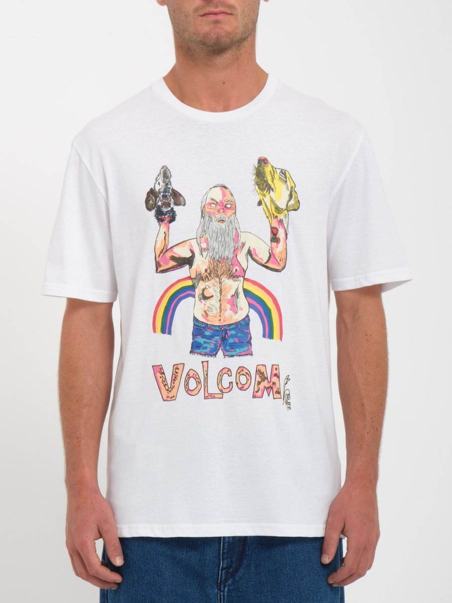 Homme Volcom T-Shirts & Polos | T-Shirt Herbie White