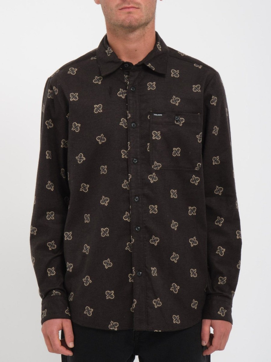 Homme Volcom Chemises | Chemise Casbah Stealth