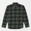 Garcons Volcom Chemises | Chemise Caden Plaid (Enfant) Black