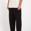 Homme Volcom Pantalons & Chinos | Pantalon Bowered Light Fleece Black