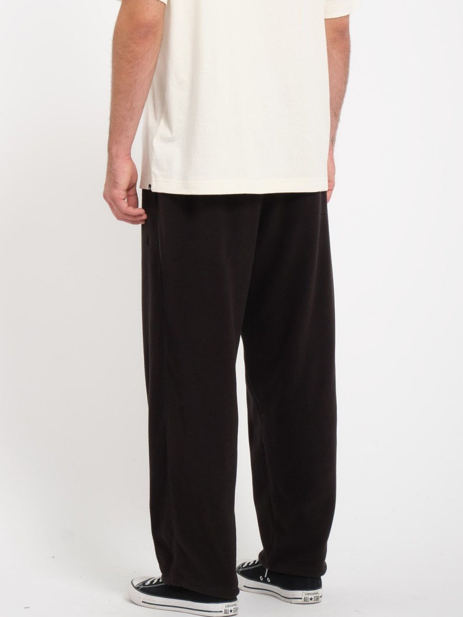 Homme Volcom Pantalons & Chinos | Pantalon Bowered Light Fleece Black