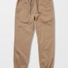 Homme Volcom Pantalons & Chinos | Pantalon Jogger Frickin Slim Khaki