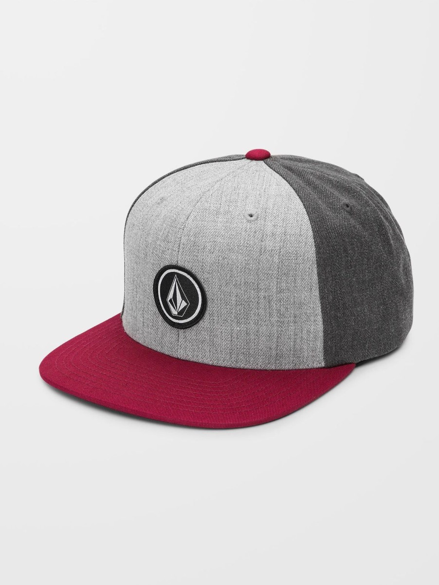 Homme Volcom Casquettes & Bonnets | Casquette Quarter Twill Oxblood