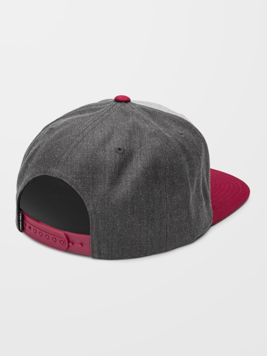 Homme Volcom Casquettes & Bonnets | Casquette Quarter Twill Oxblood