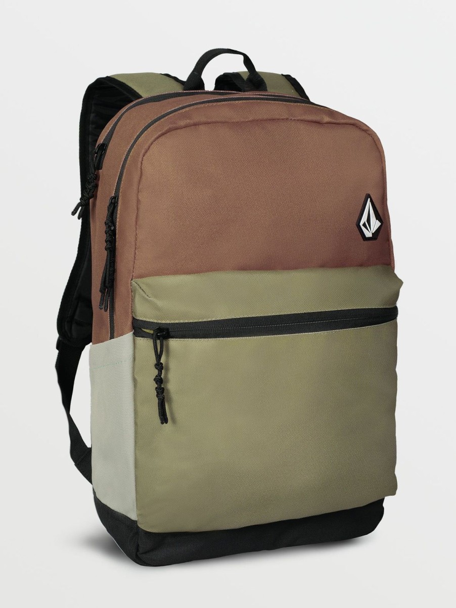 Homme Volcom Sacs Banane & Sacs A Dos | Sac A Dos Volcom School Dusty Brown