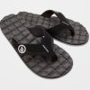 Homme Volcom | Sandales Recliner Black White