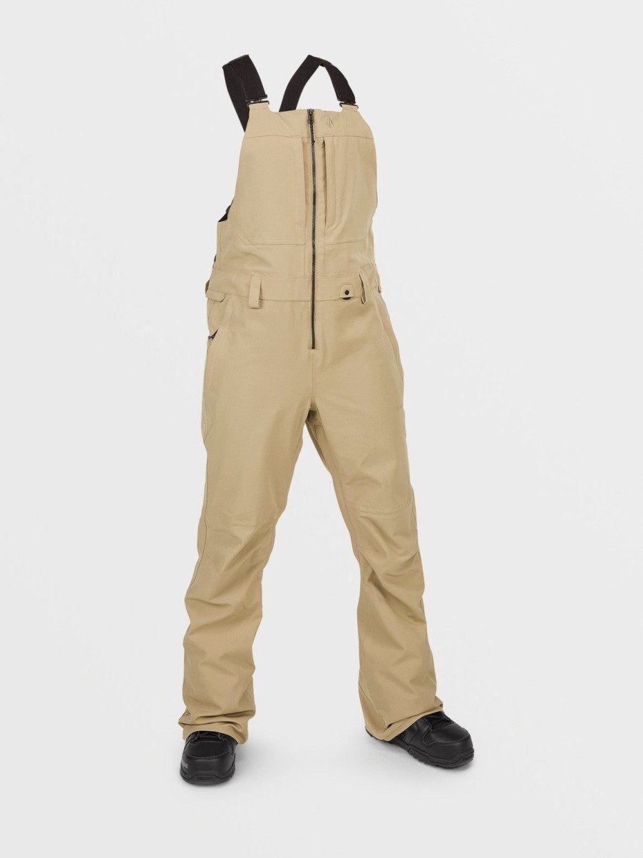 Femme Volcom Pantalon De Snow | Salopette Swift Dark Khaki