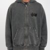 Homme Volcom Sweats | Sweat A Capuche Zippe Issanka Black