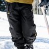 Homme Volcom Pantalons De Snow | Pantalon Gore-Tex Longo Black