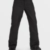 Garcons Volcom Pantalons De Snow | Pantalon Freakin Chino Youth Insulated (Enfant) Black