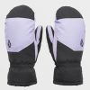 Femme Volcom Accessoires | Moufles Upland Lilac Ash