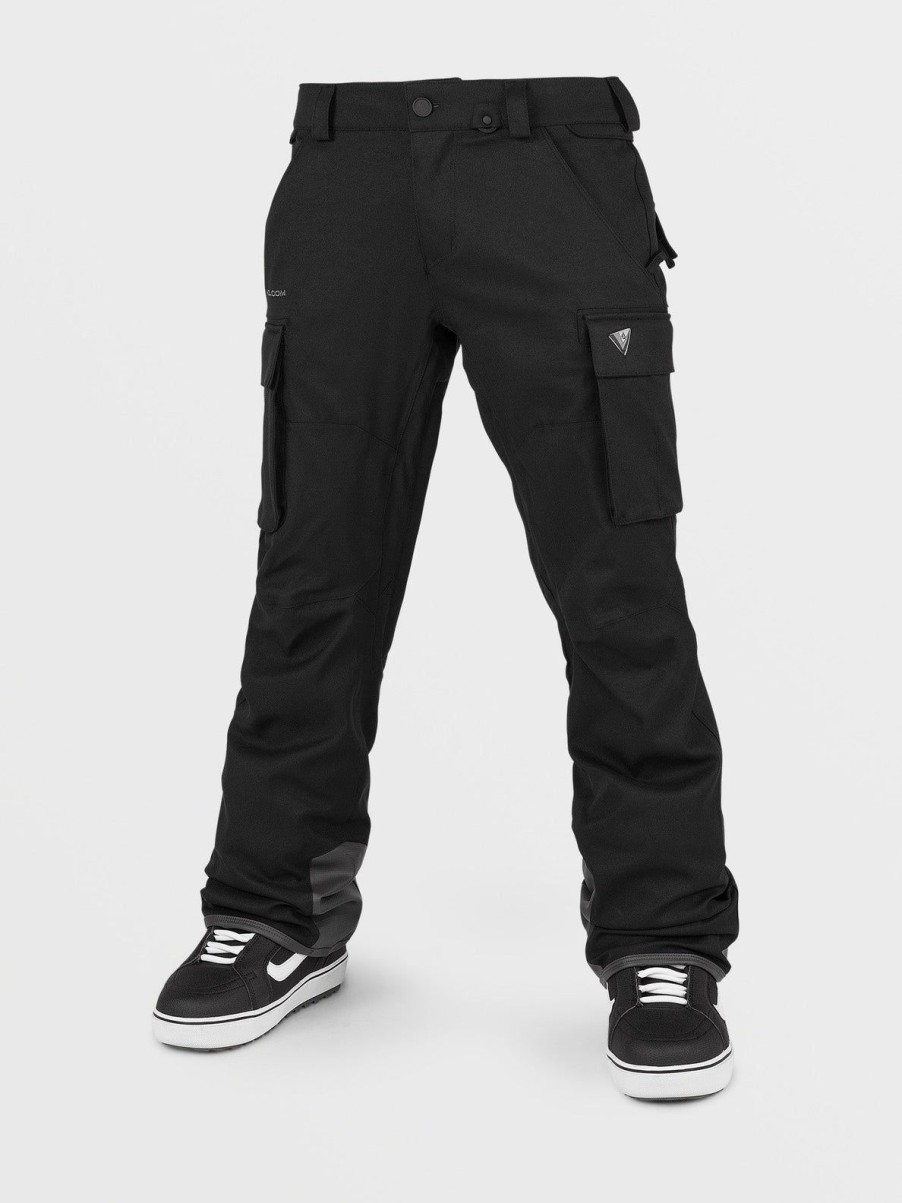 Homme Volcom Pantalons De Snow | Pantalon New Articulated Black