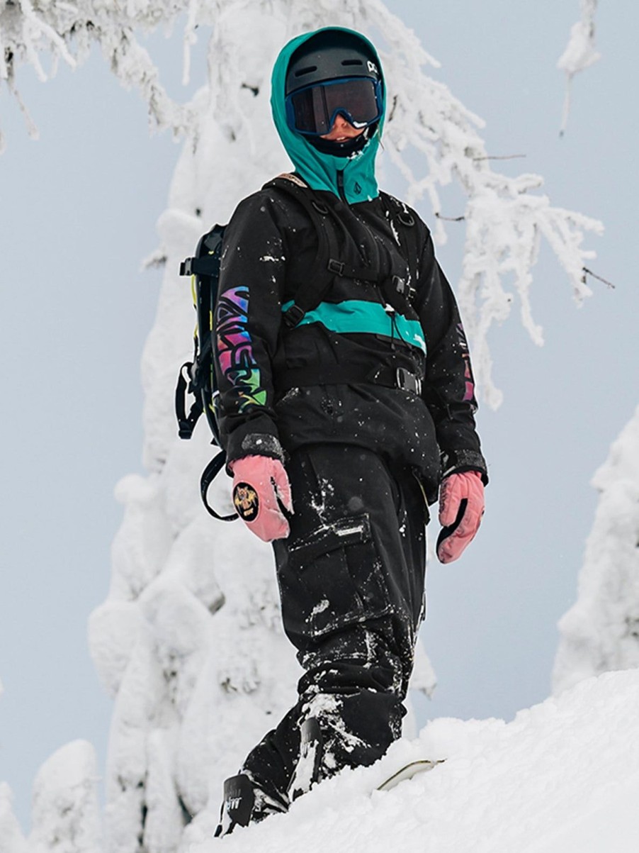 Femme Volcom Vestes De Snow | Veste Ashfield Black