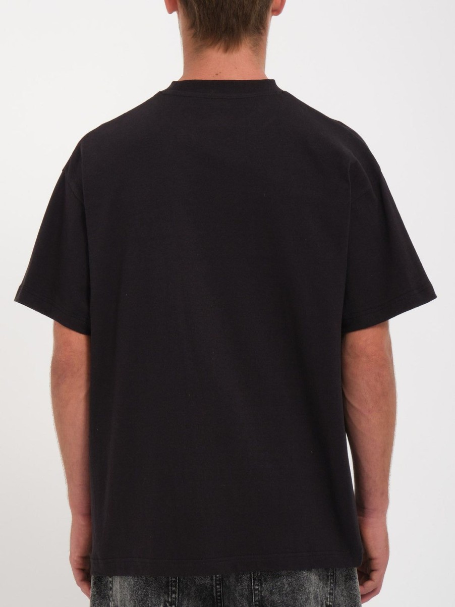 Homme Volcom T-Shirts & Polos | T-Shirt Last Shot Black