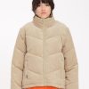 Femme Volcom Vestes | Doudoune Cord'N Puff Khaki