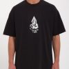 Homme Volcom T-Shirts & Polos | T-Shirt Colle Age Black