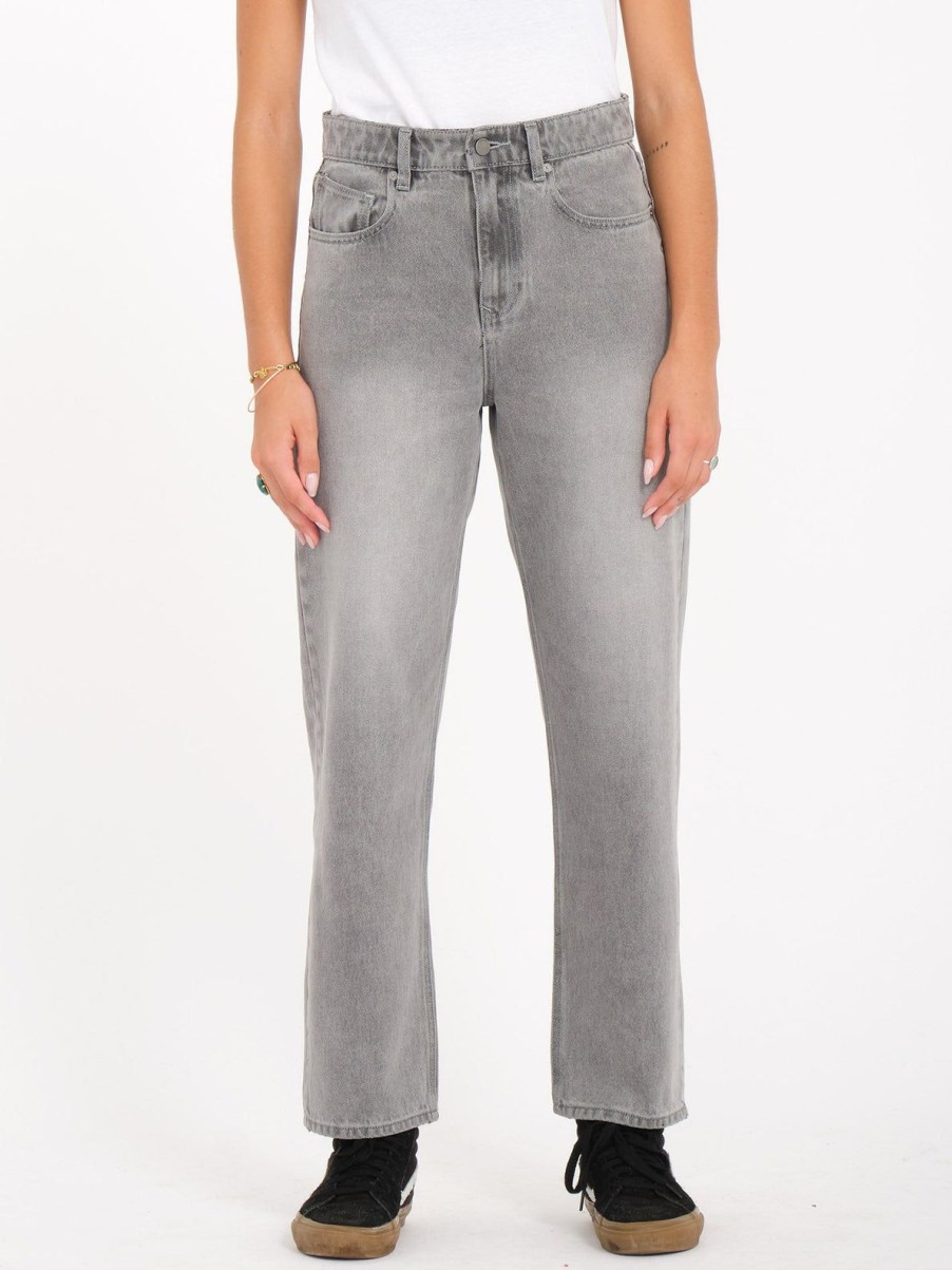 Femme Volcom Jeans | Jean Daddio Light Grey