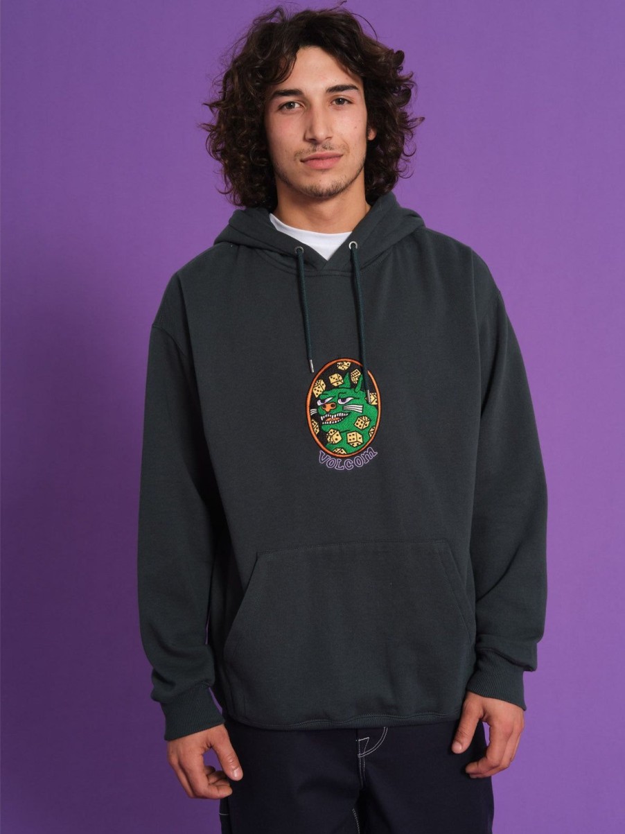 Homme Volcom Sweats | Sweat A Capuche Nando Von Arb Ponderosa Pine