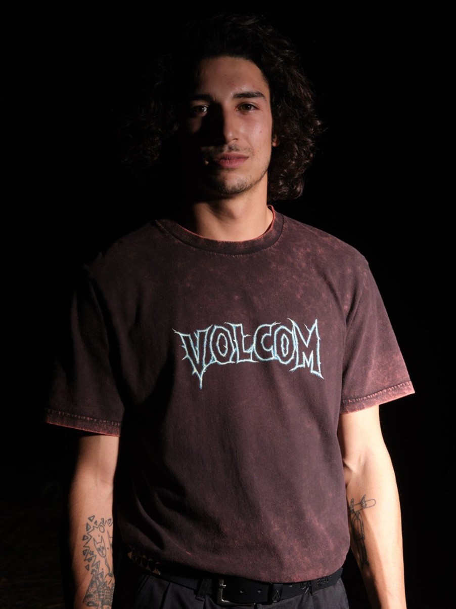 Homme Volcom T-Shirts & Polos | T-Shirt Max Sherman 3 Tie Dye